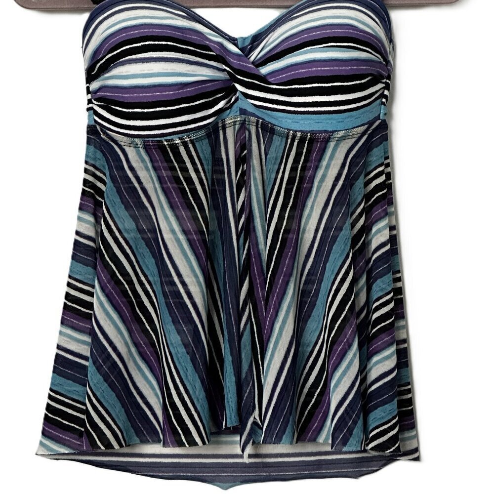Gorgeous and Comfortable Bathing Suit Top Halter/Strapless Size Small